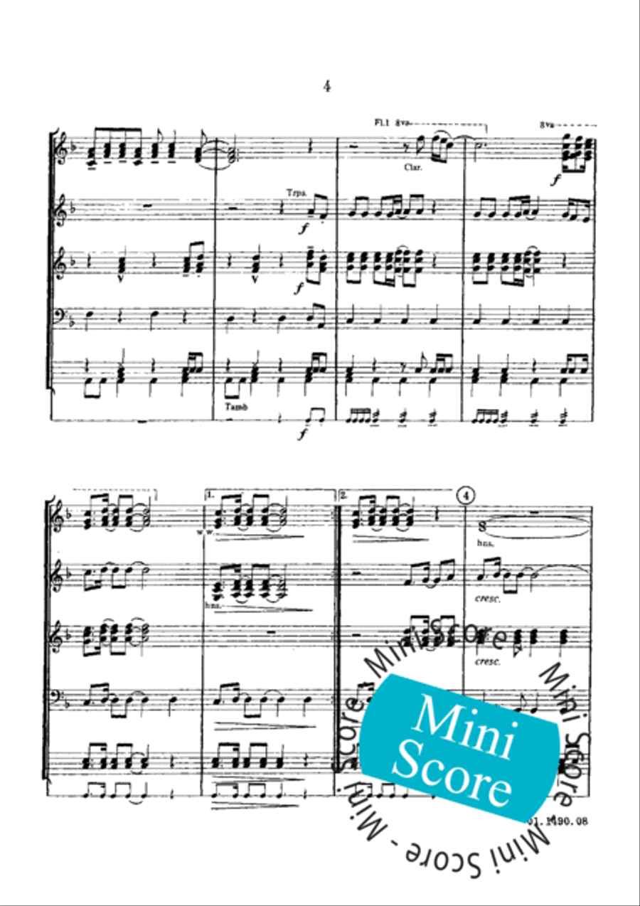 Abba Cadabra Concert Band scores gallery preview page 8