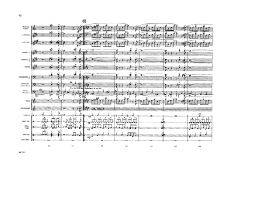 Salute To Glenn Miller Salute To Glenn Miller Marching Band scores gallery preview page 13