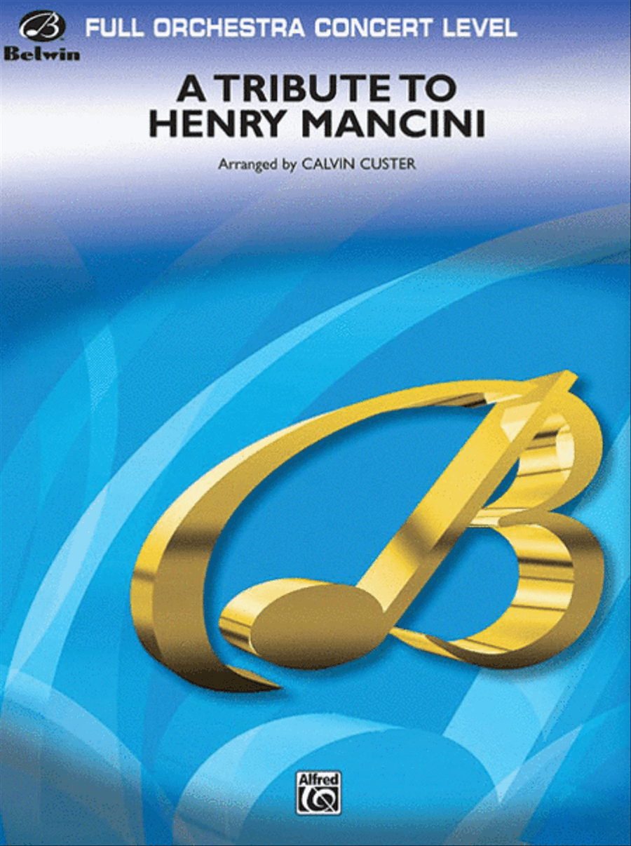 A Tribute to Henry Mancini Full Orchestra scores gallery preview page 1