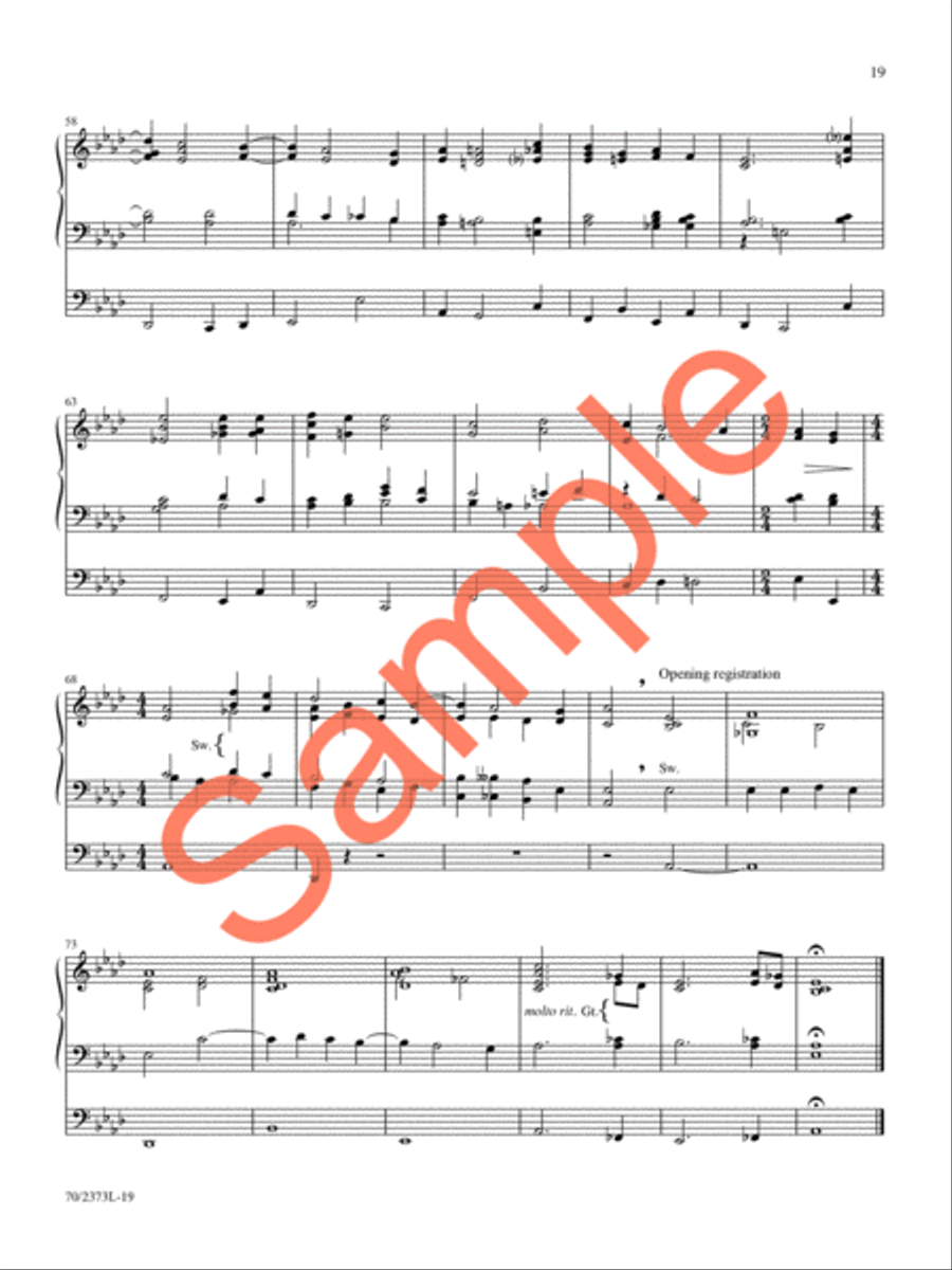 The Heart and Soul of Christmas, Vol. 2 Organ Solo scores gallery preview page 17
