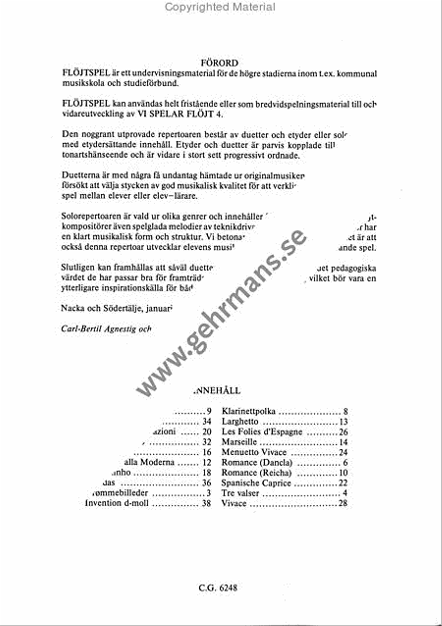 Flojtspel 2 Flute Duet scores gallery preview page 2