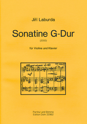 Sonatine für Violine und Klavier G-Dur