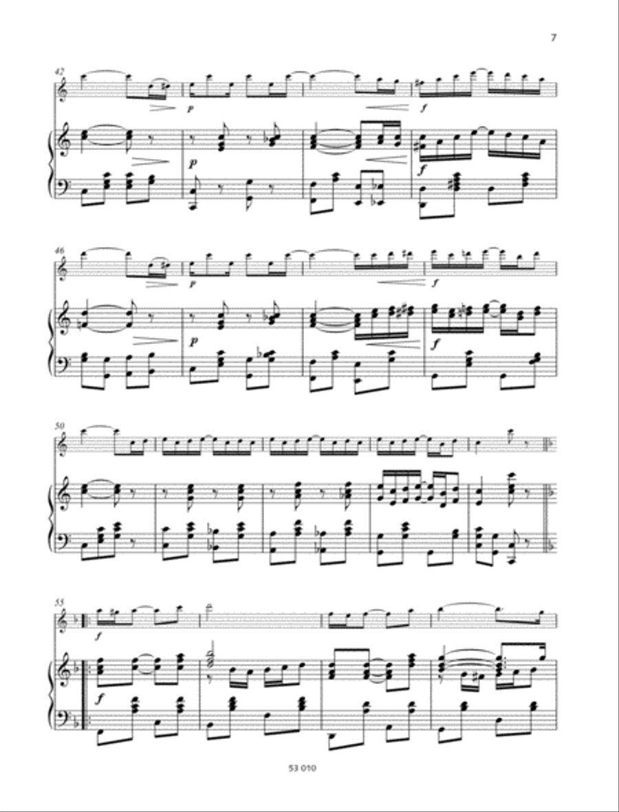 The Entertainer Flute Solo scores gallery preview page 3