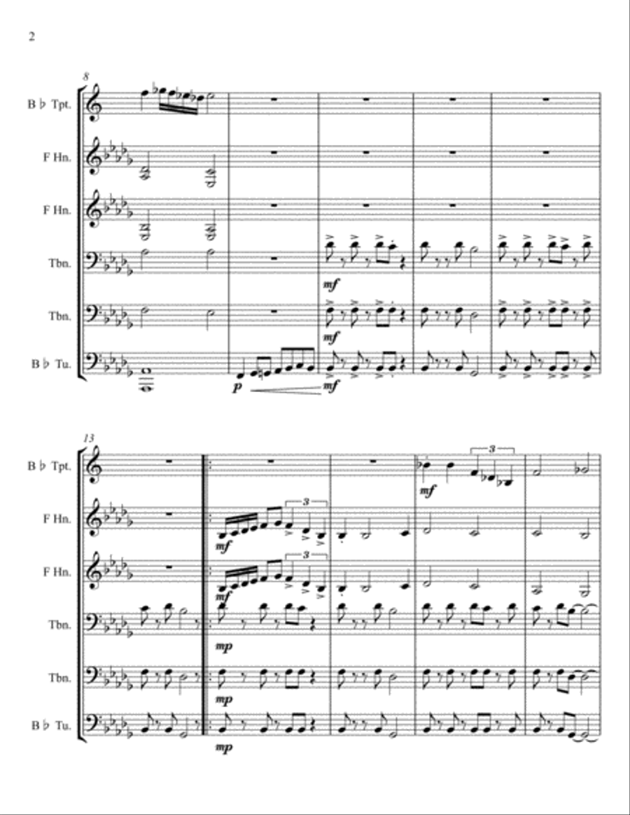 New Ideas New Ideas Brass Ensemble scores gallery preview page 2