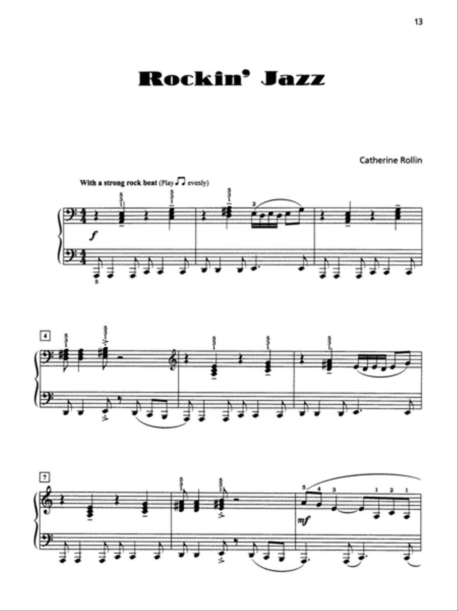 Jazz-a-Little, Jazz-a-Lot, Book 3 Piano Solo scores gallery preview page 4
