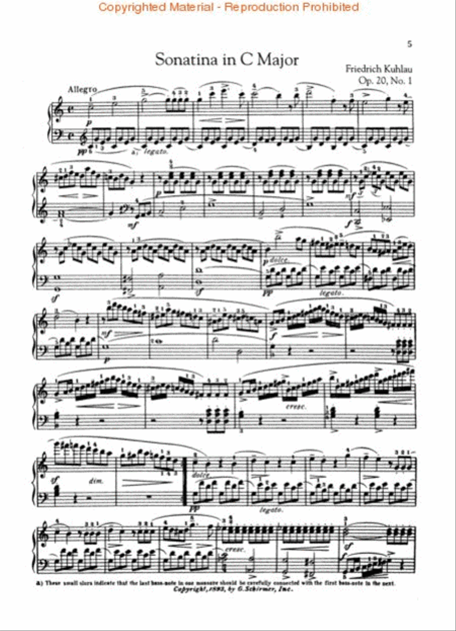 Kuhlau – Complete Sonatinas for Piano Piano Solo scores gallery preview page 2