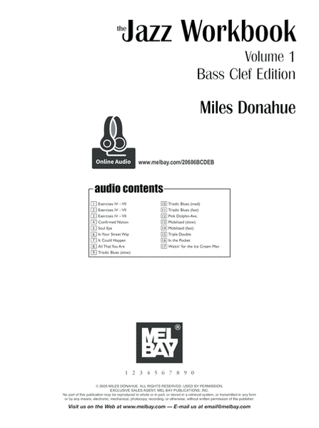 Jazz Workbook, Volume 1 Bass Clef Edition image number null