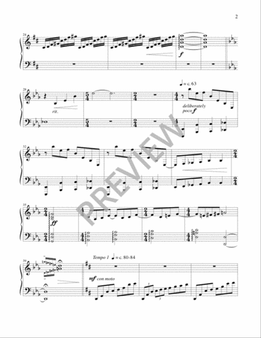 My Heart Is Firmly Fixed, O God - Instrument edition Harp scores gallery preview page 3