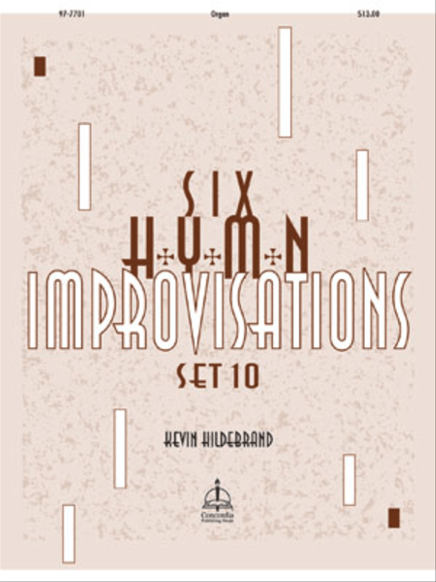 Six Hymn Improvisations, Set 10 Organ scores gallery preview page 1