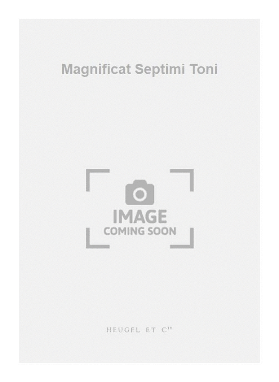 Magnificat Septimi Toni Choir scores gallery preview page 1