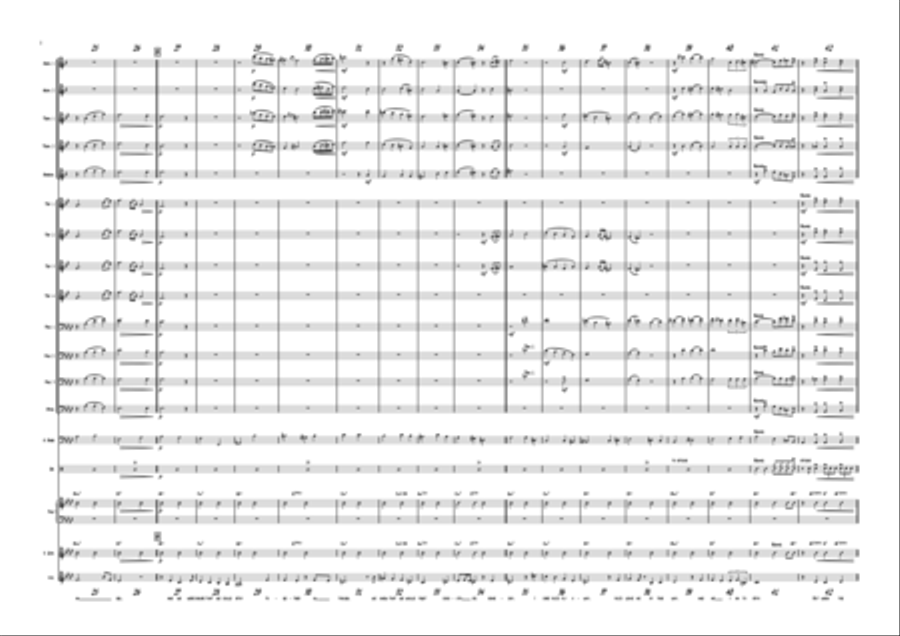 Forever mine - Ballad - Solo feature - Big Band Jazz Ensemble scores gallery preview page 2