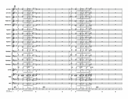 Lulu's Left Town - Conductor Score (Full Score)