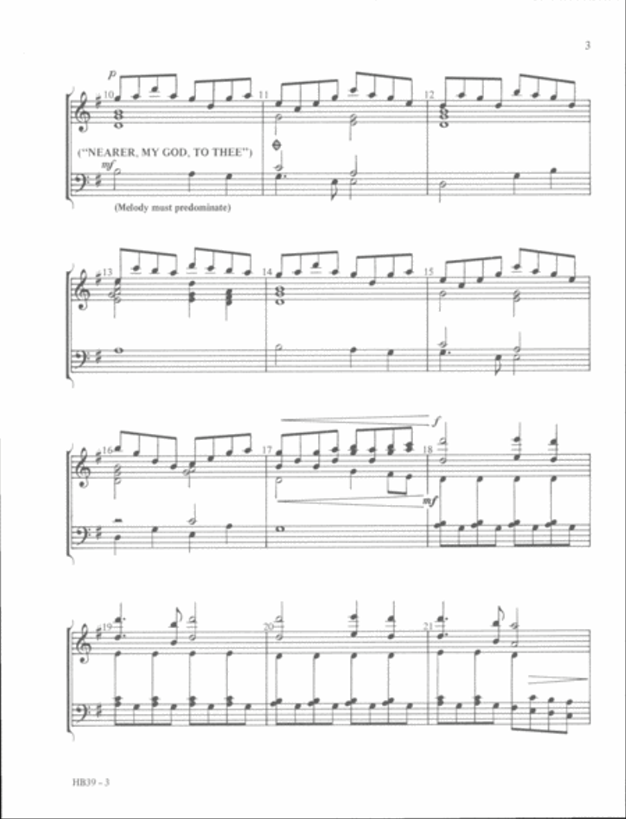 Fantasia on Beloved Hymns 4 octaves 4-Octaves scores gallery preview page 3