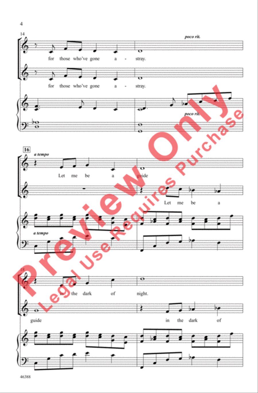The Lighthouse 2-Part scores gallery preview page 4