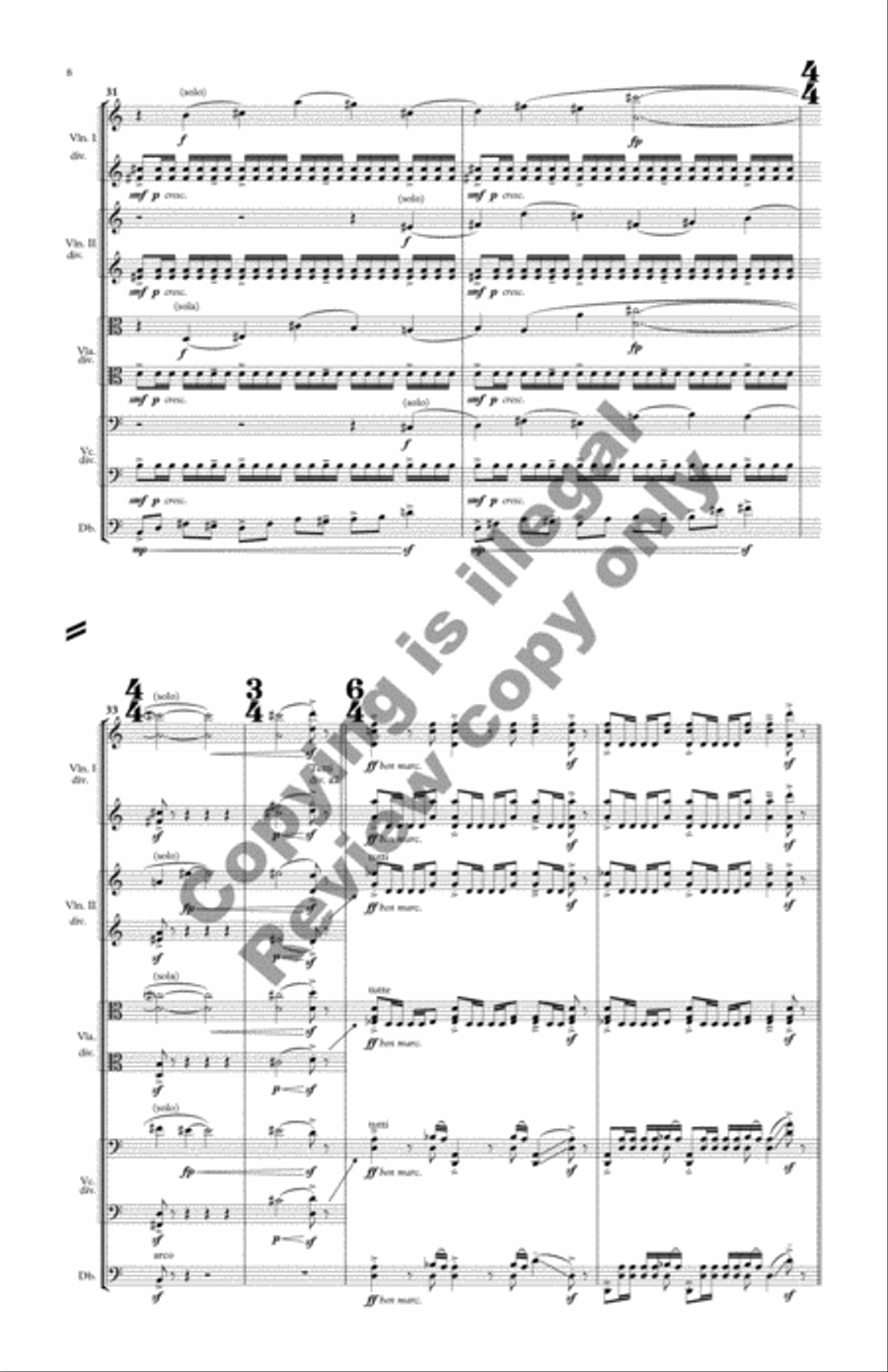 Dabke String Orchestra scores gallery preview page 7