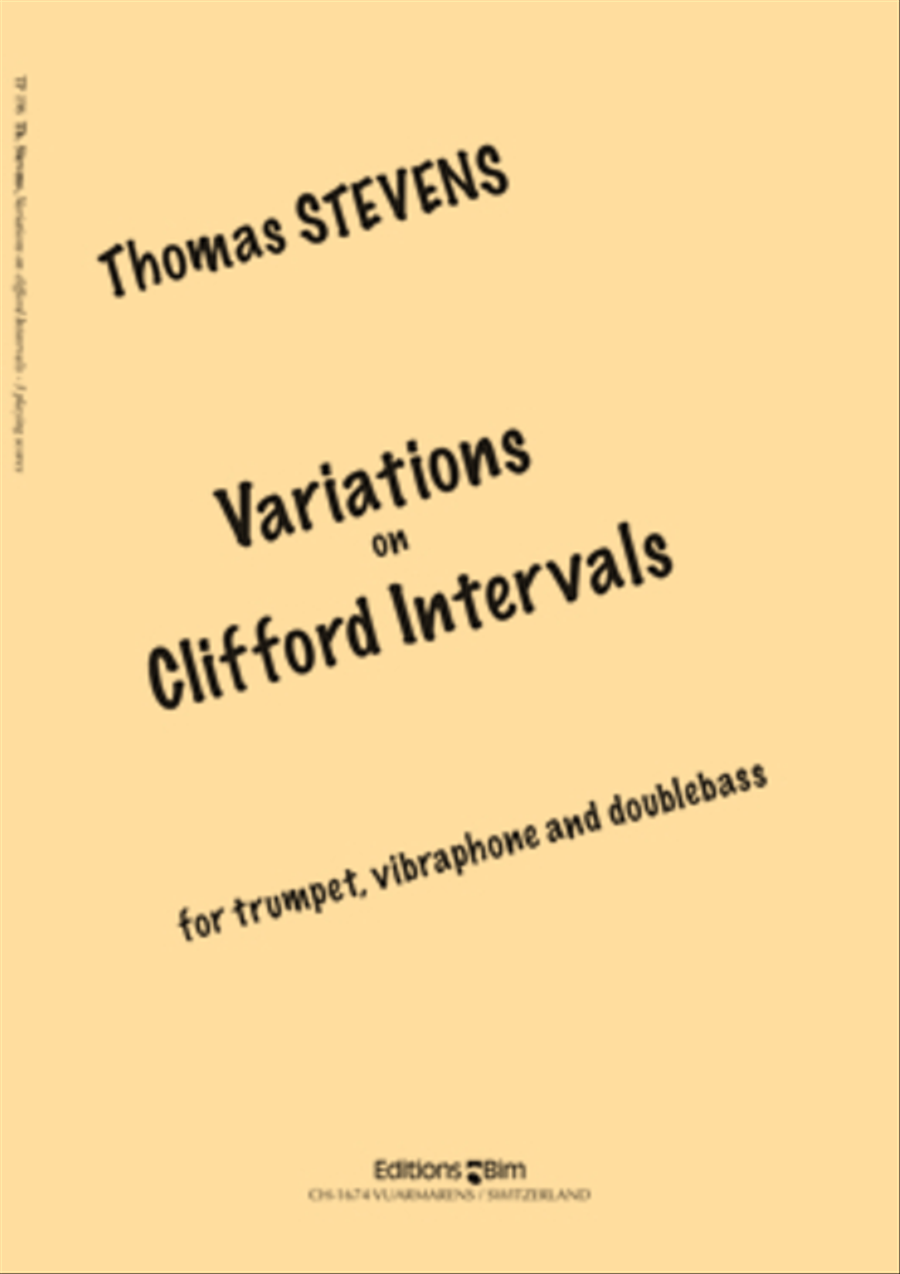 Variations on Clifford Intervals Trumpet scores gallery preview page 1