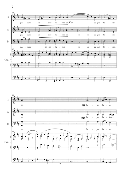 Ave Verum - Mozart - Arranged for three voices - SAB