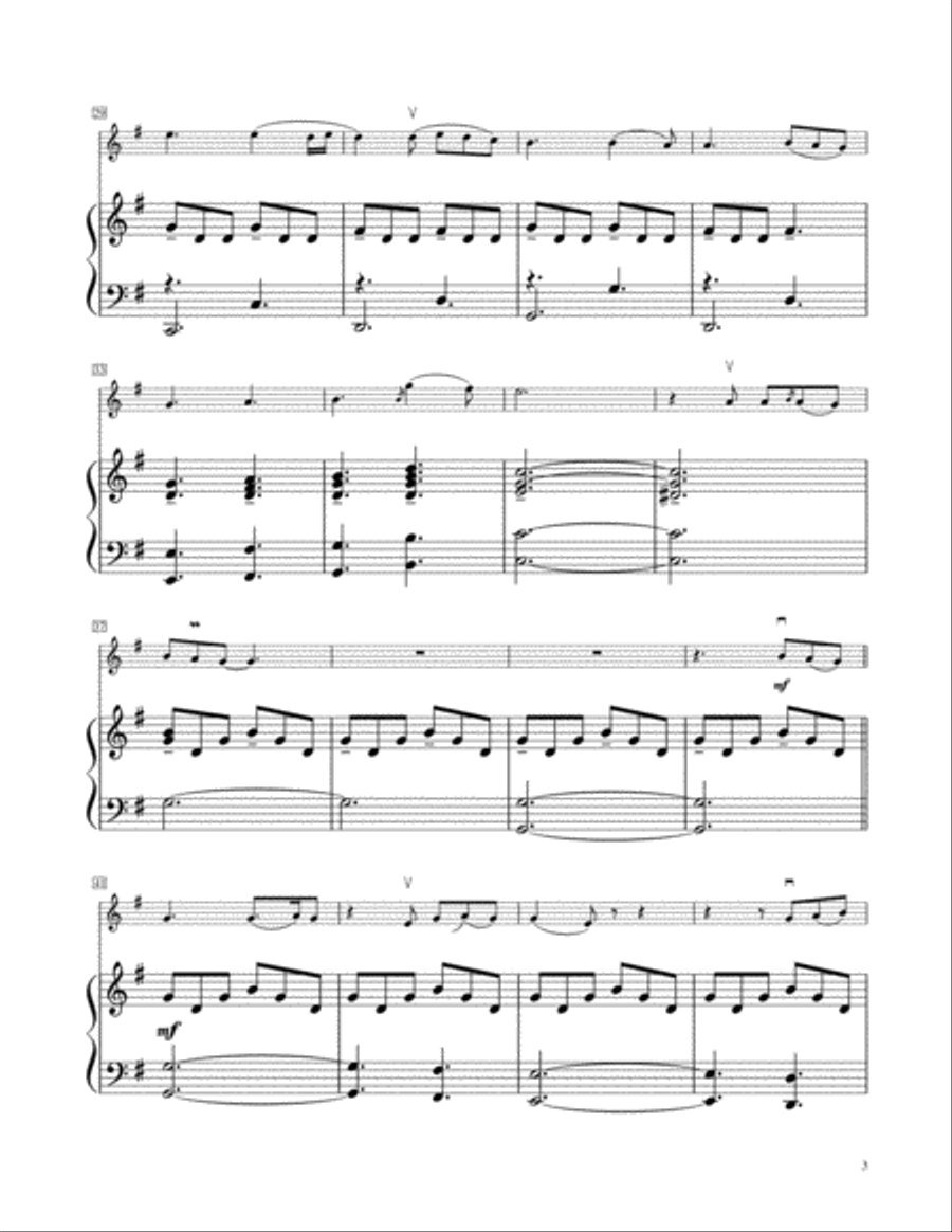 You Are The Reason Violin Solo scores gallery preview page 4