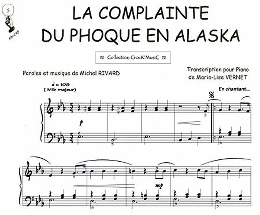 La complainte du phoque en Alaska (Collection CrocK'MusiC) image number null