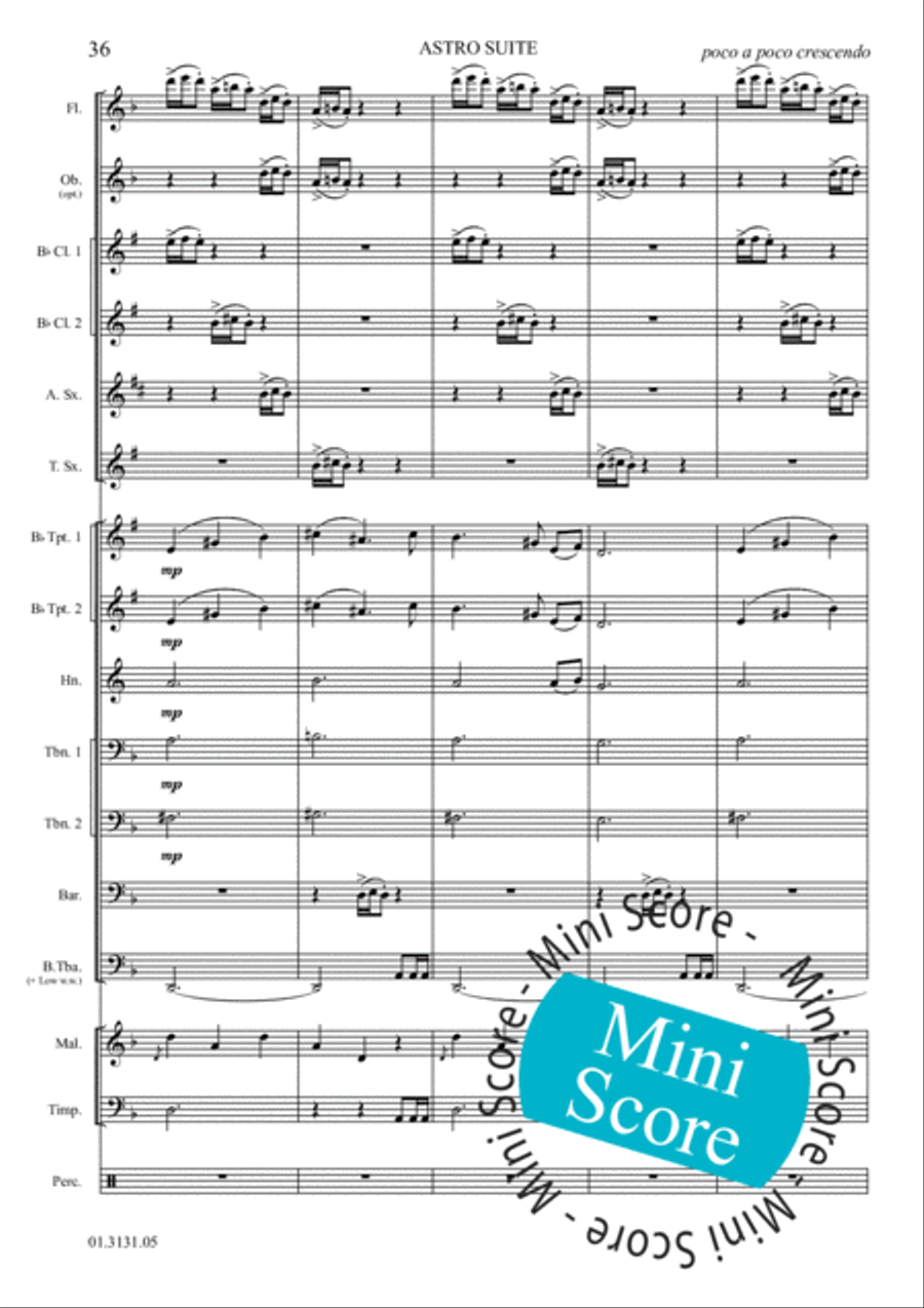 Astro Suite Astro Suite Concert Band scores gallery preview page 42