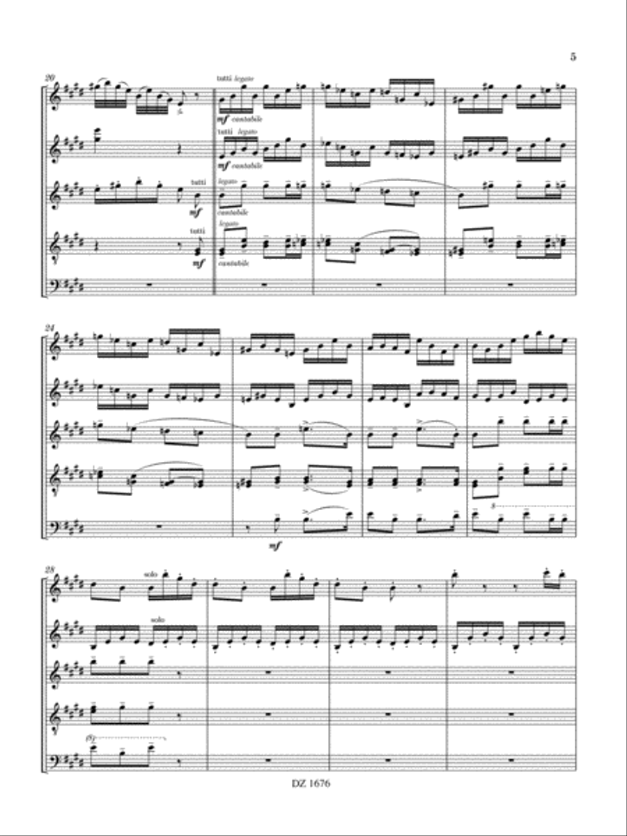 Serenata erotica Serenata erotica Orchestra scores gallery preview page 5