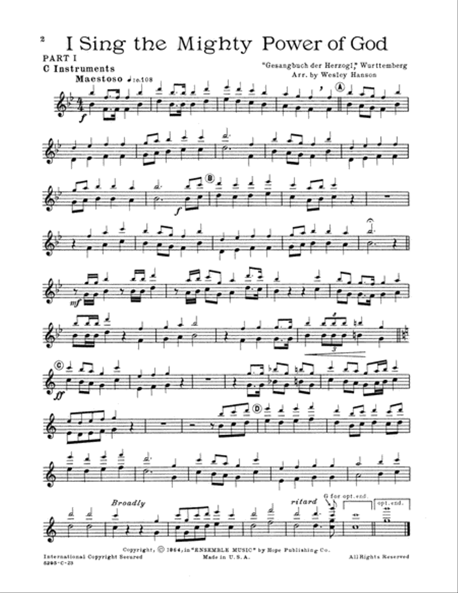 Ensemble Music for Church and School Part scores gallery preview page 4