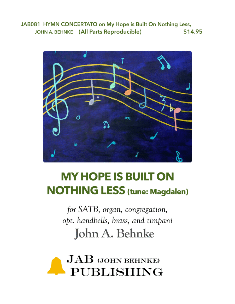 My Hope is Built on Nothing Less (Hymn Concertato) image number null