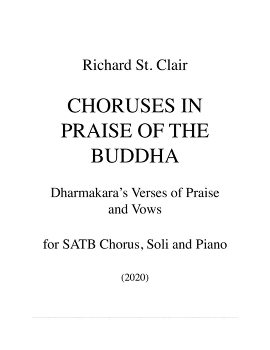 CHORUSES in PRAISE of the BUDDHA for SATB Choir and Piano image number null