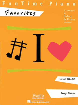 Book cover for FunTime Piano Favorites