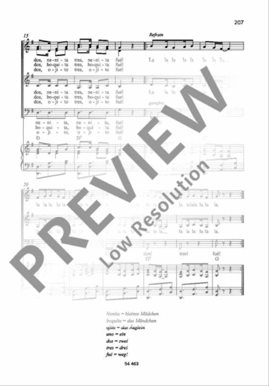 Nenita uno Nenita uno A Cappella scores gallery preview page 3