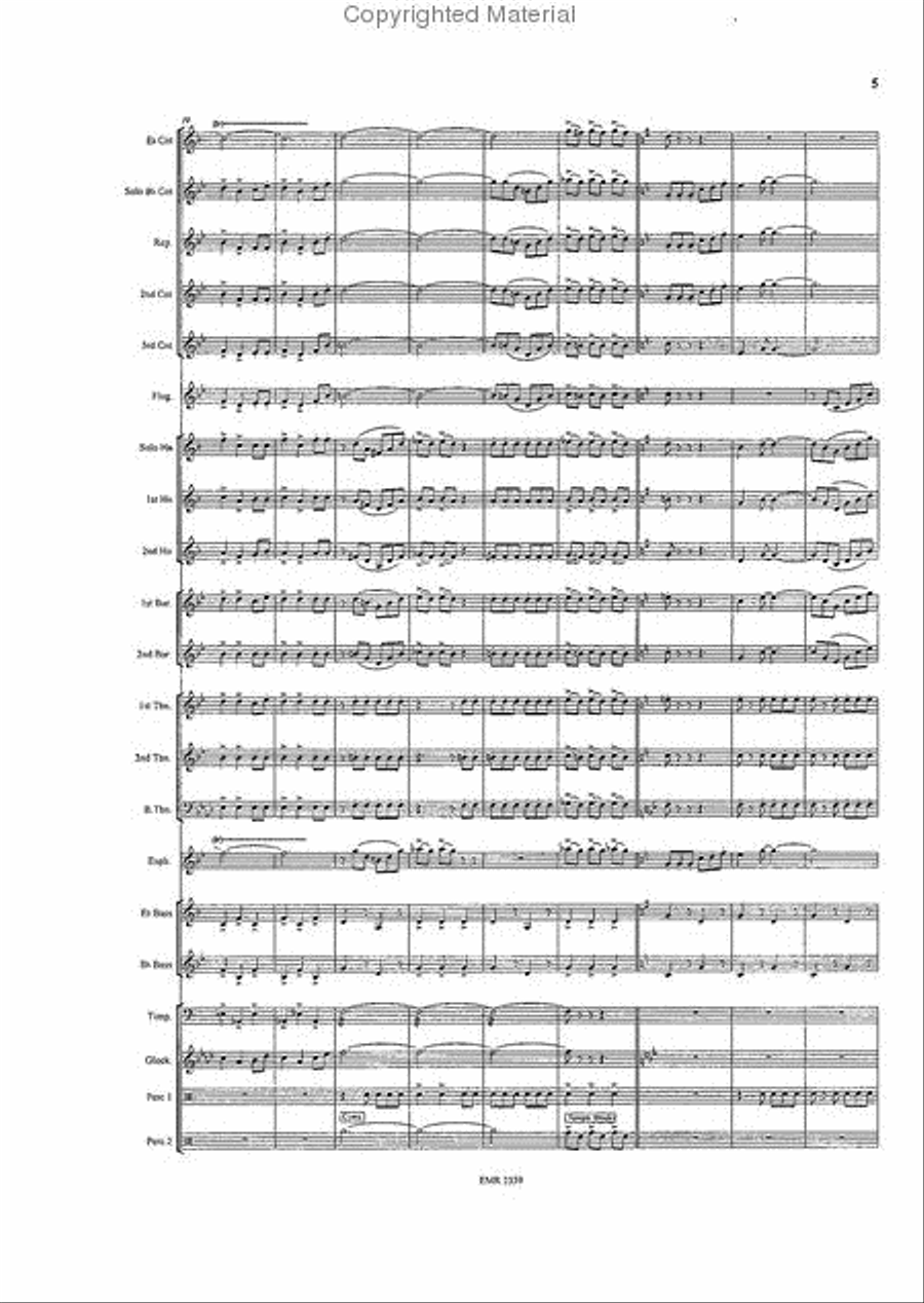 633 Squadron Brass Band scores gallery preview page 5