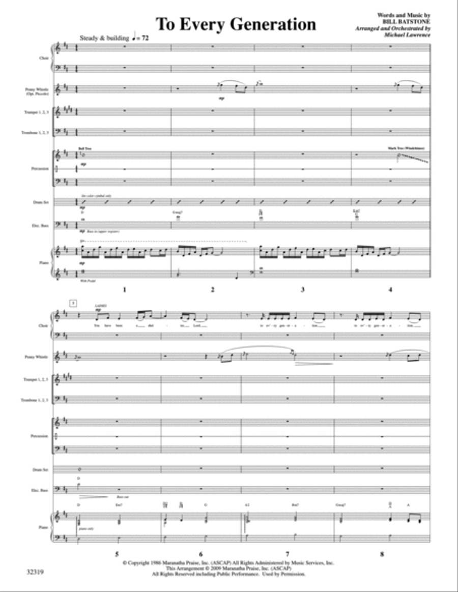 To Every Generation Choir scores gallery preview page 2