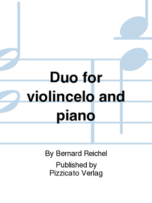 Duo for violincelo and piano