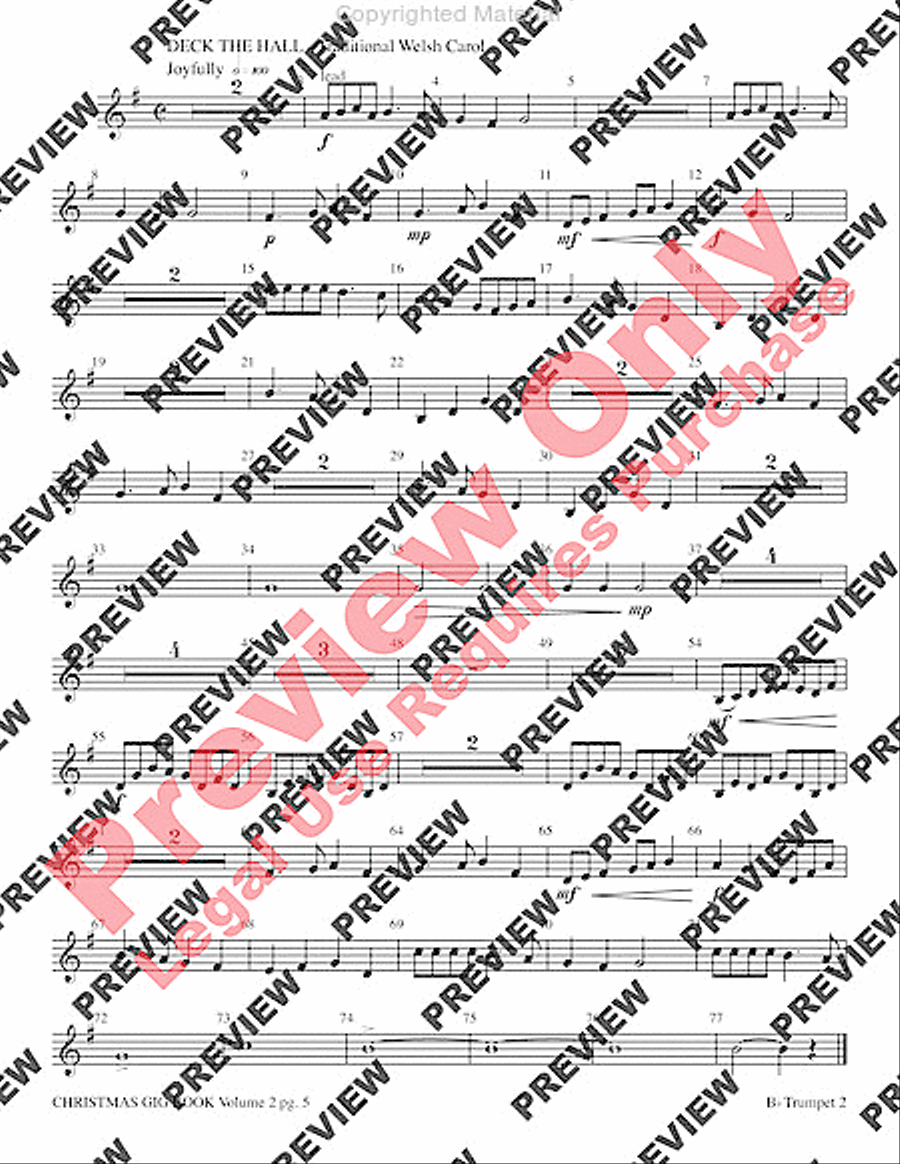 The Christmas Gig Book, Volume 2 Small Ensemble scores gallery preview page 7