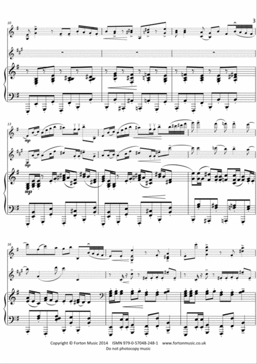 Moto Perpetuo Moto Perpetuo Violin scores gallery preview page 3