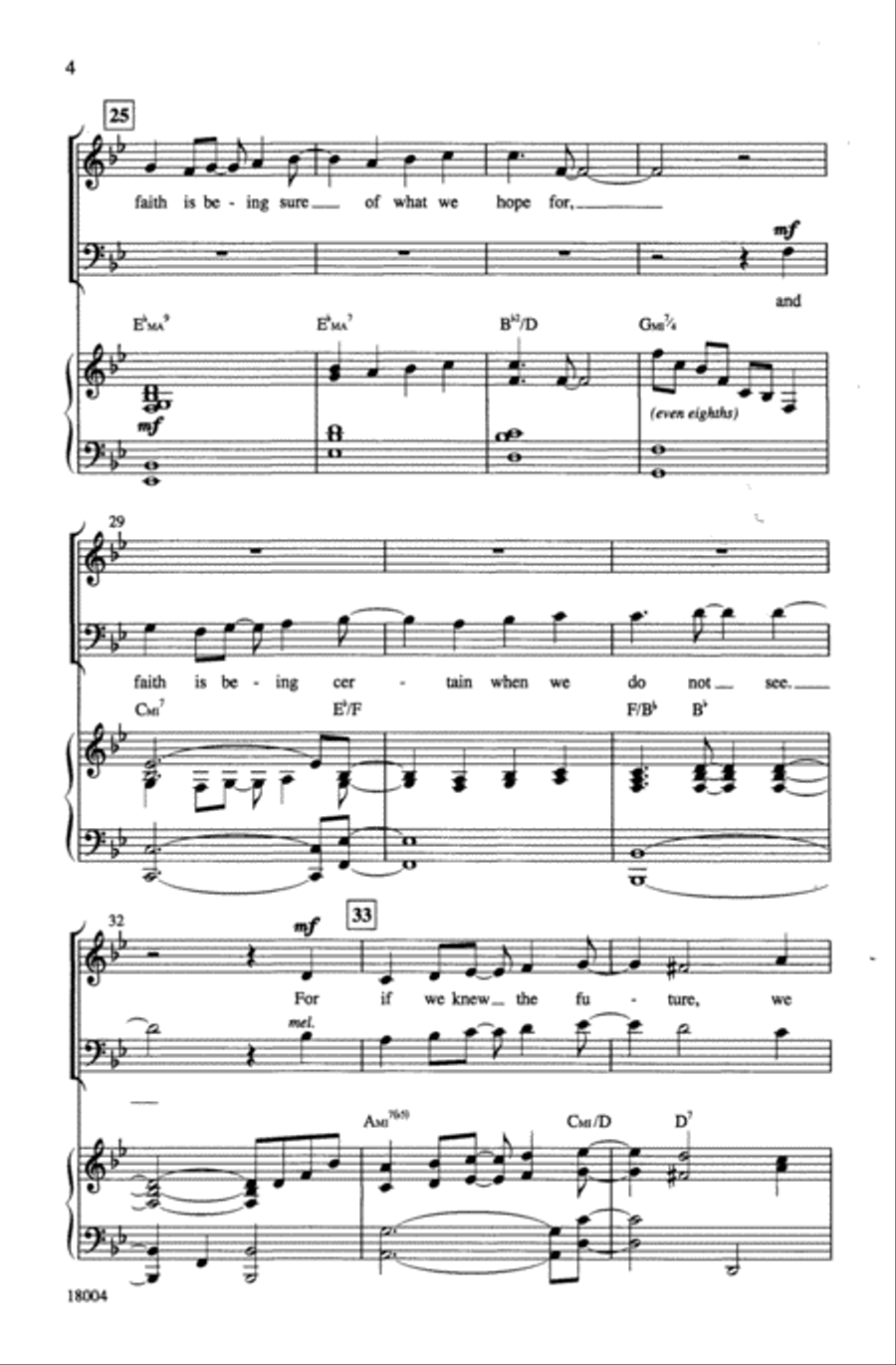 We've Come This Far by Faith 3-Part scores gallery preview page 4