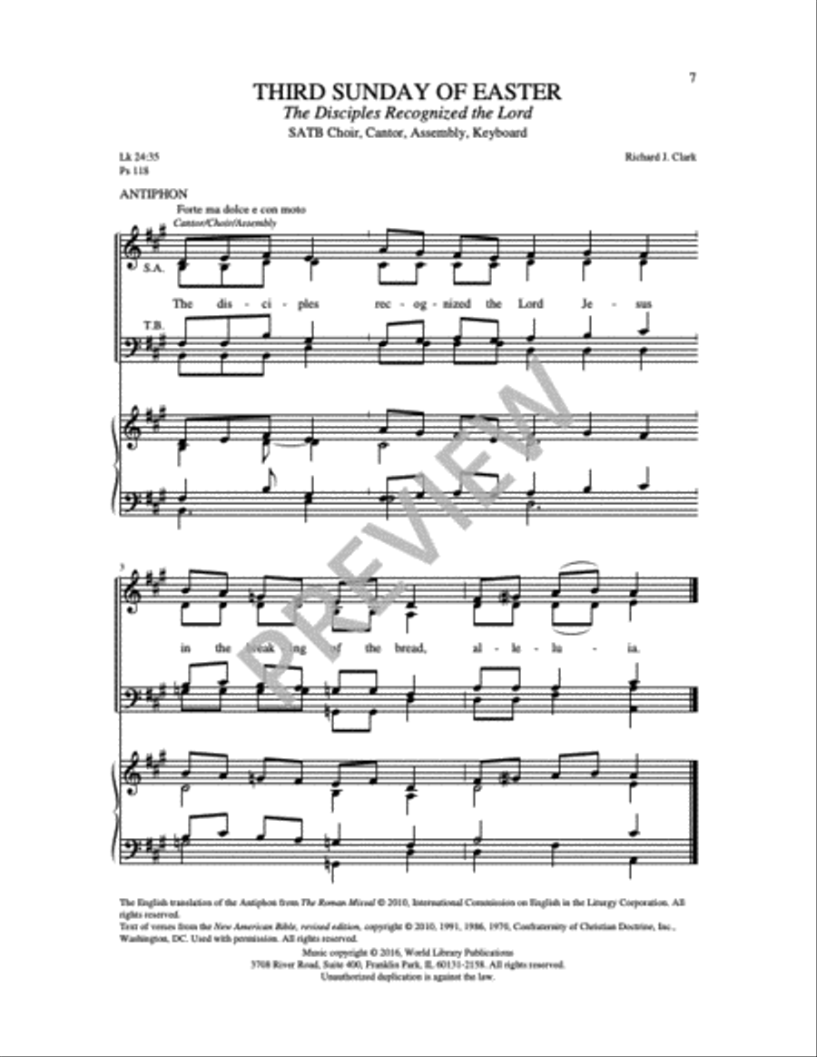 Communion Antiphons for Easter