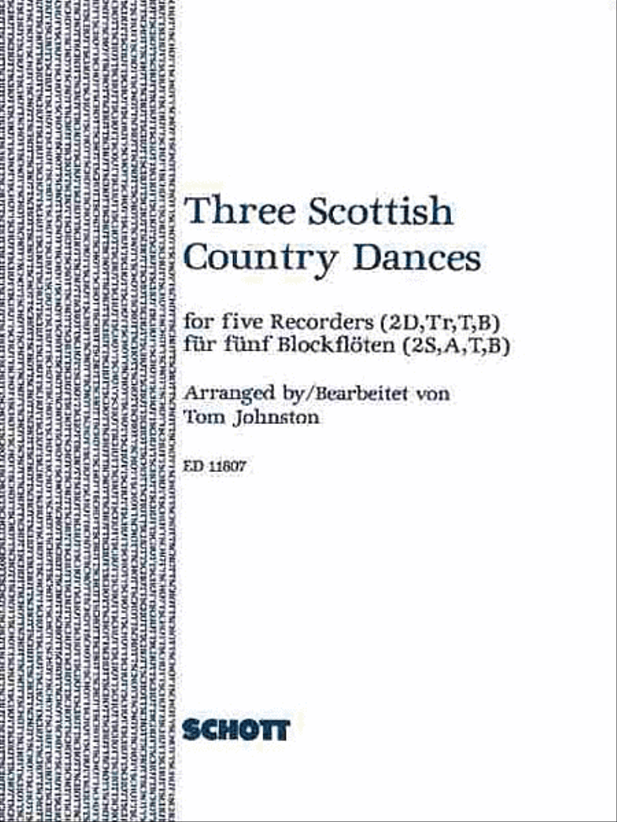 3 Scottish Country Dances Recorder scores gallery preview page 1