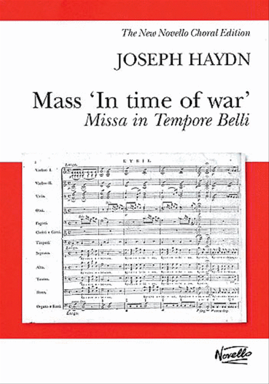 Mass in Time of War Choir scores gallery preview page 1