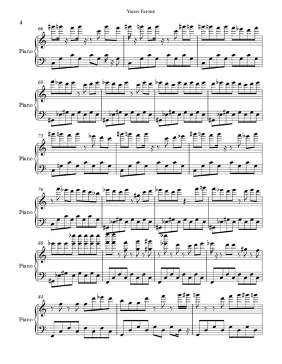 Butterfly - Romantic Piano Piano Solo scores gallery preview page 4