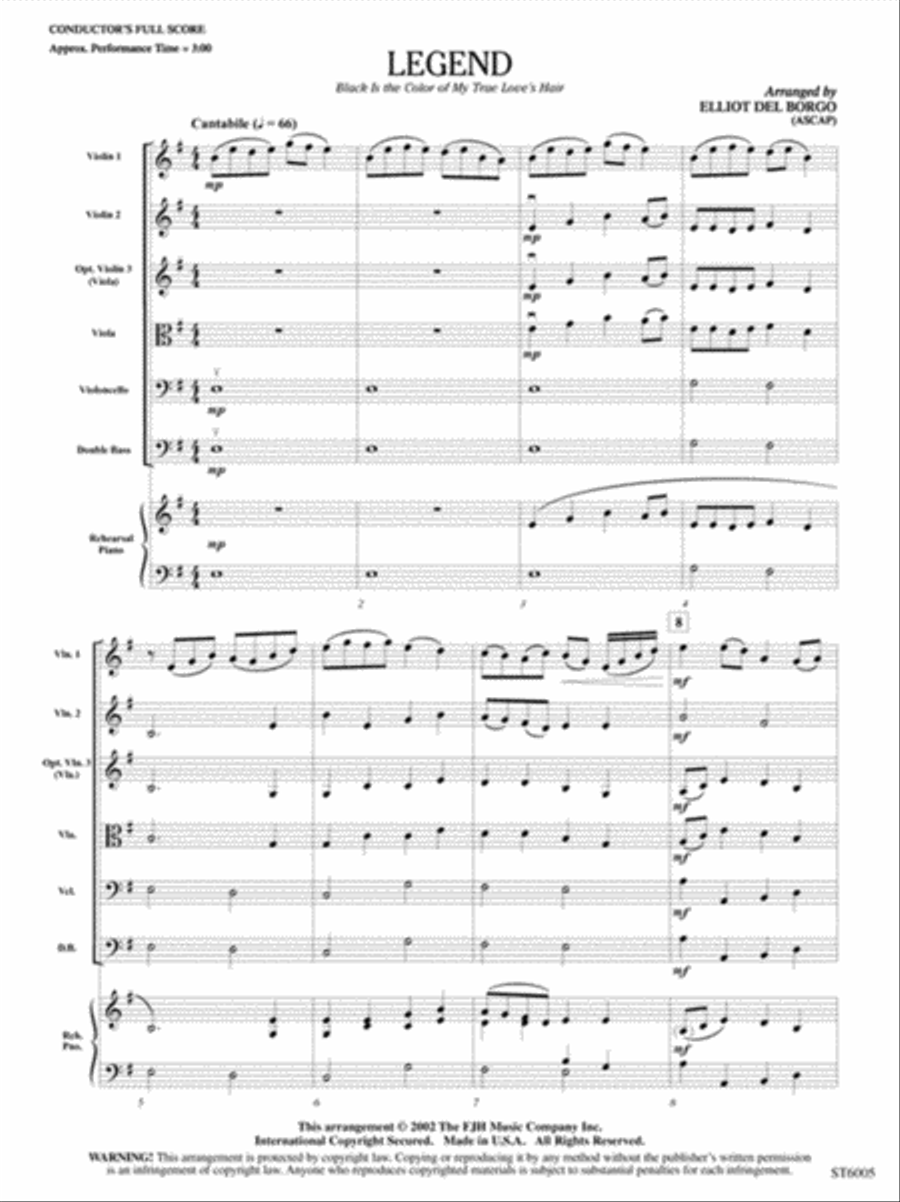 Legend String Orchestra scores gallery preview page 2