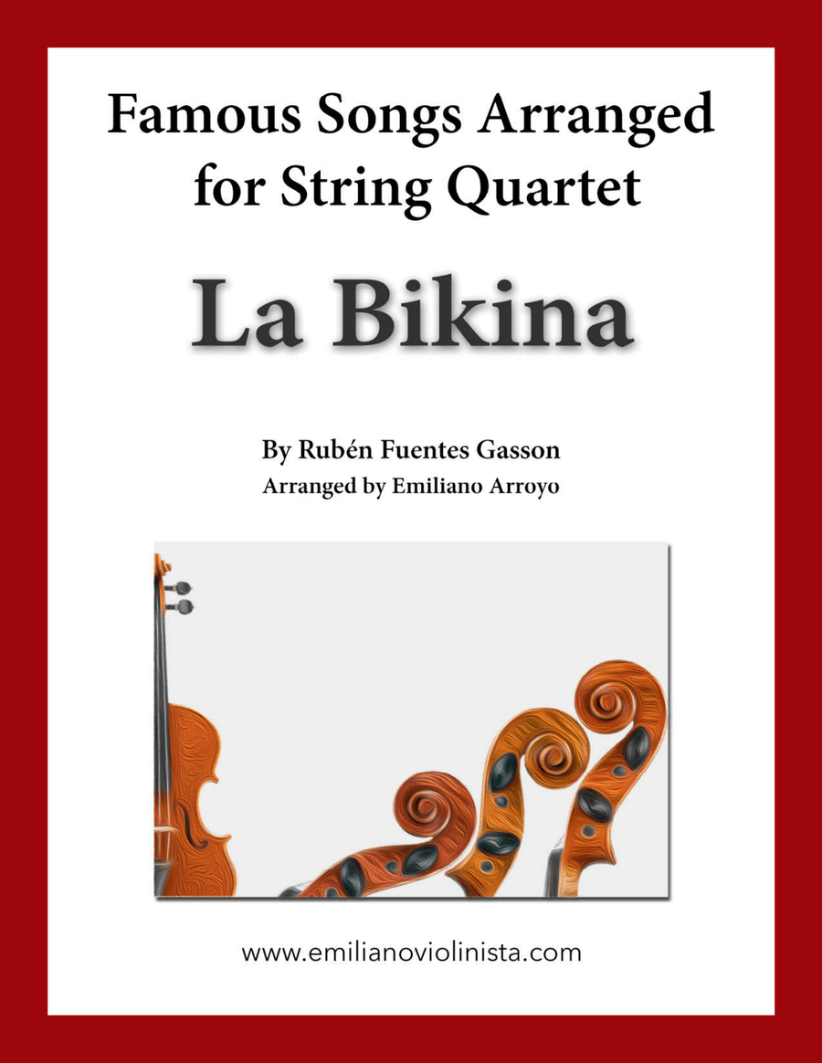 La Bikina String Quartet scores gallery preview page 1