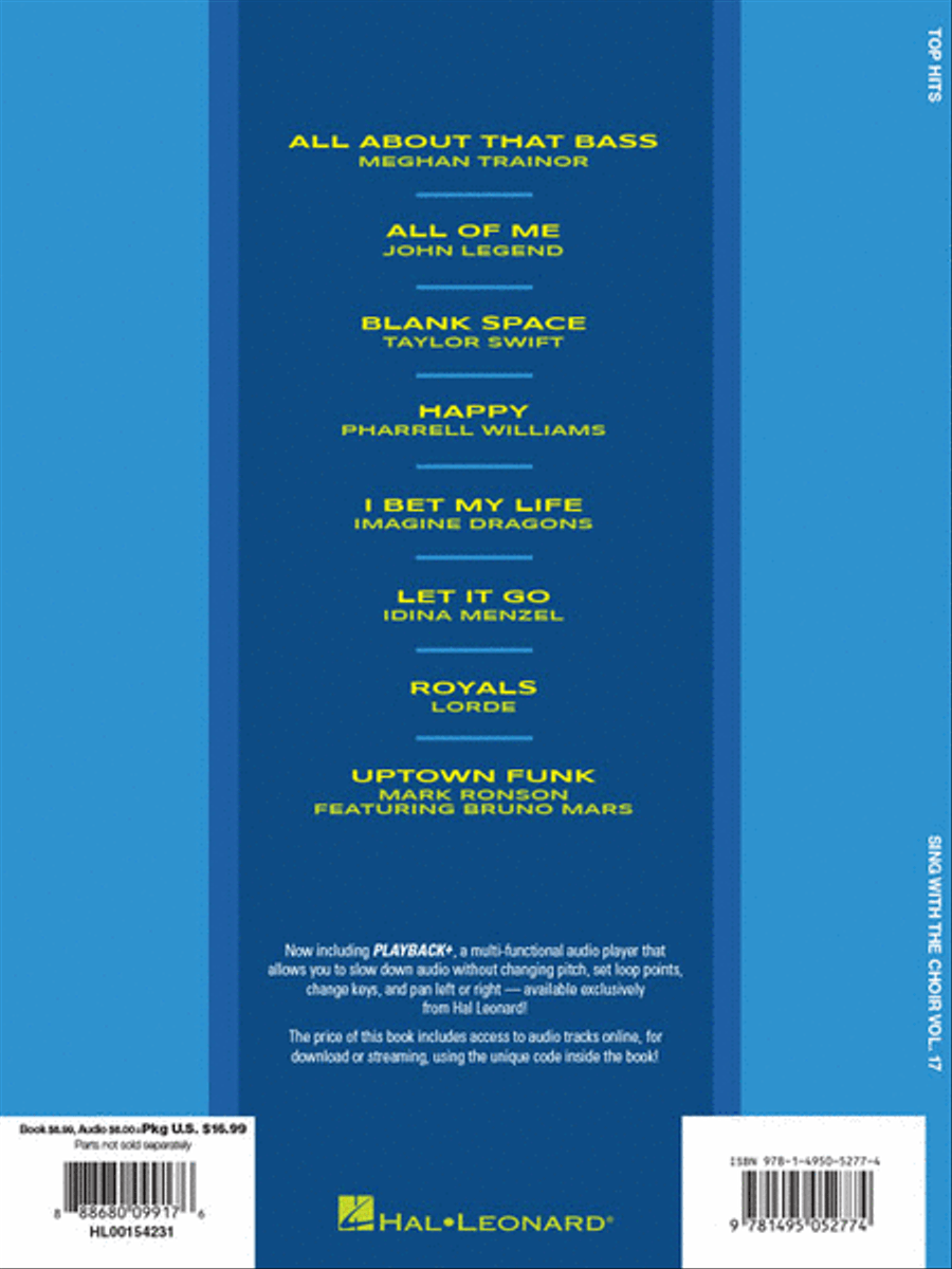 Top Hits Top Hits 4-Part scores gallery preview page 6