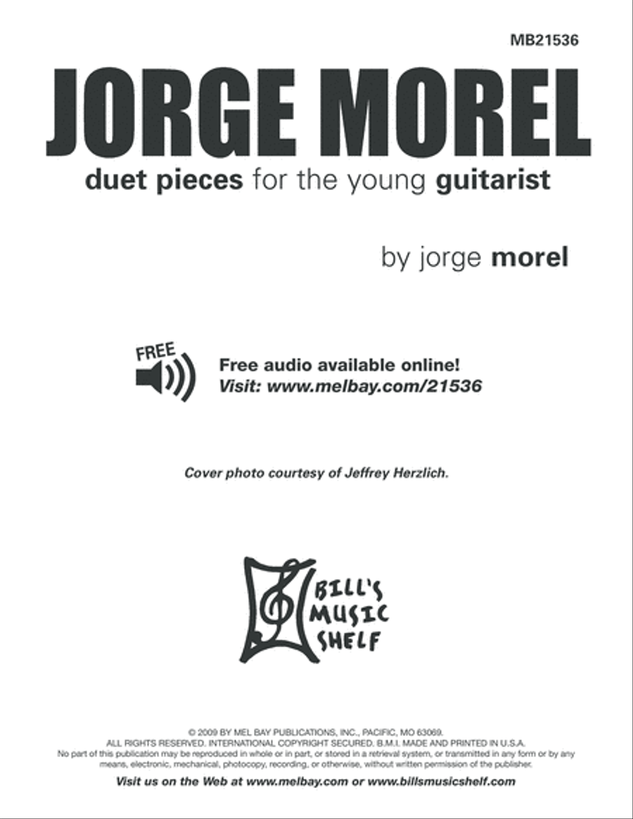 Jorge Morel: Duet Pieces for the Young Guitarist Acoustic Guitar scores gallery preview page 2