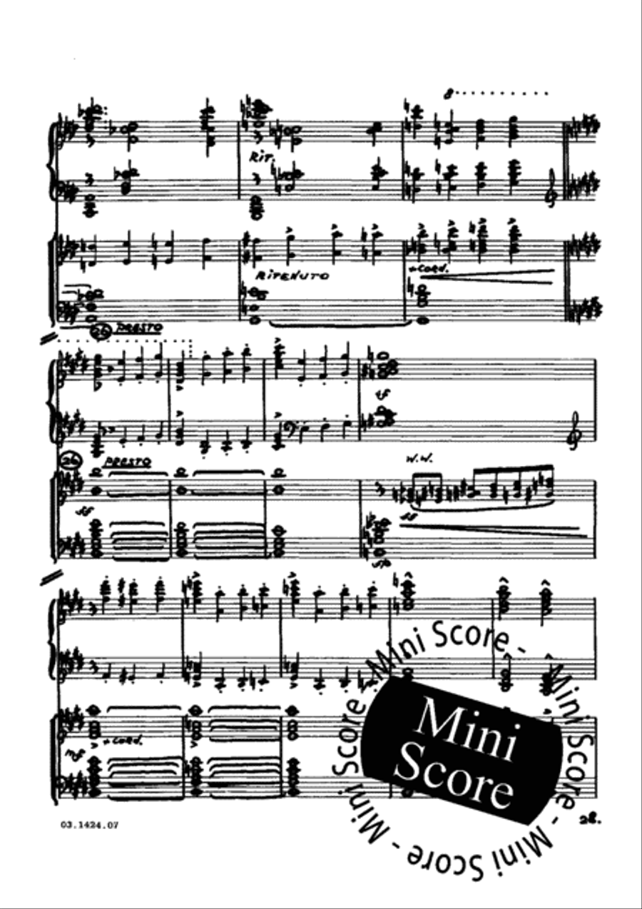 Warsaw Concerto Warsaw Concerto Concert Band scores gallery preview page 32