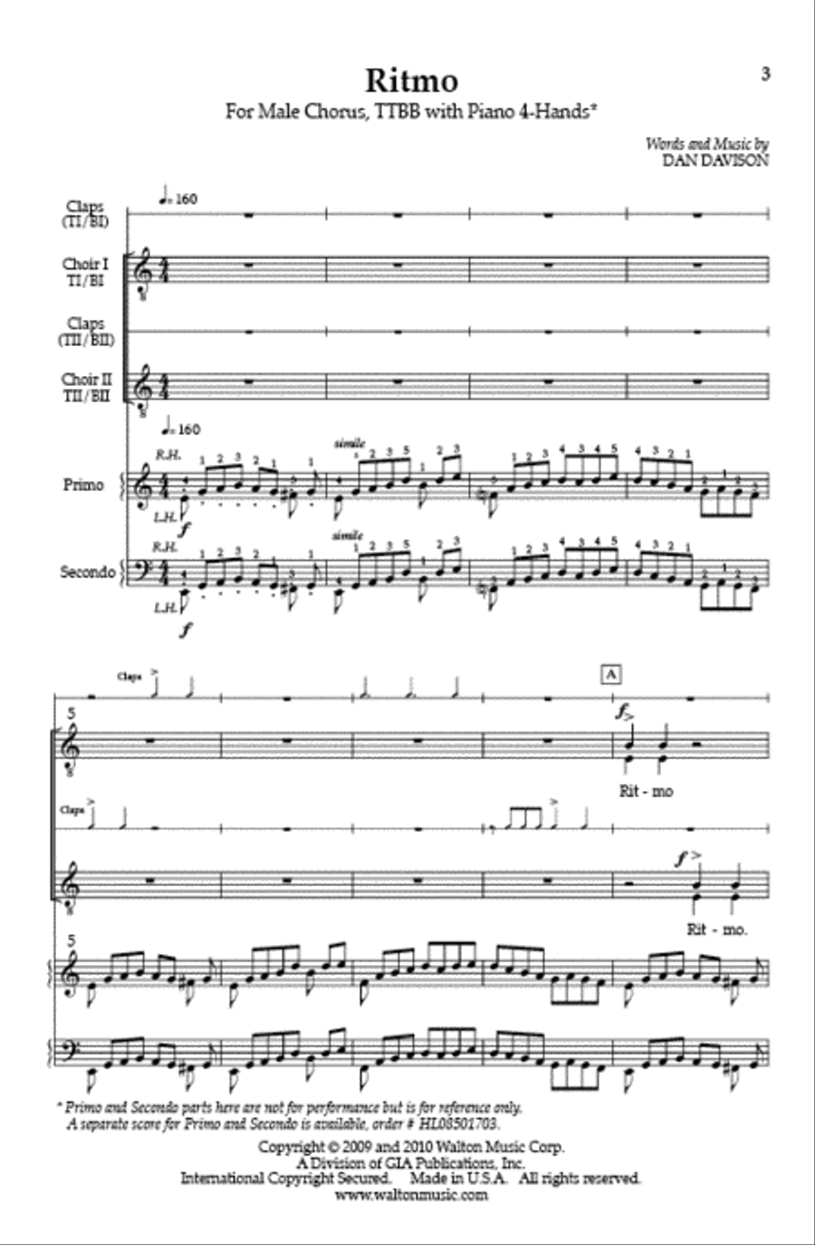 Ritmo TTBB scores gallery preview page 2