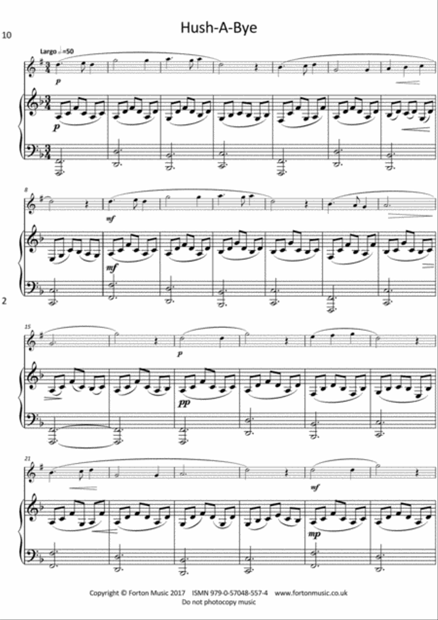 Playaround Book 1 for Bb Saxophone Piano Accompaniment scores gallery preview page 2