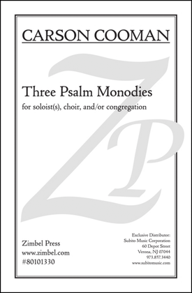 Three Psalm Monodies