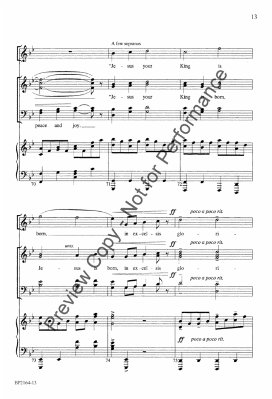 The Huron Carol 4-Part scores gallery preview page 14