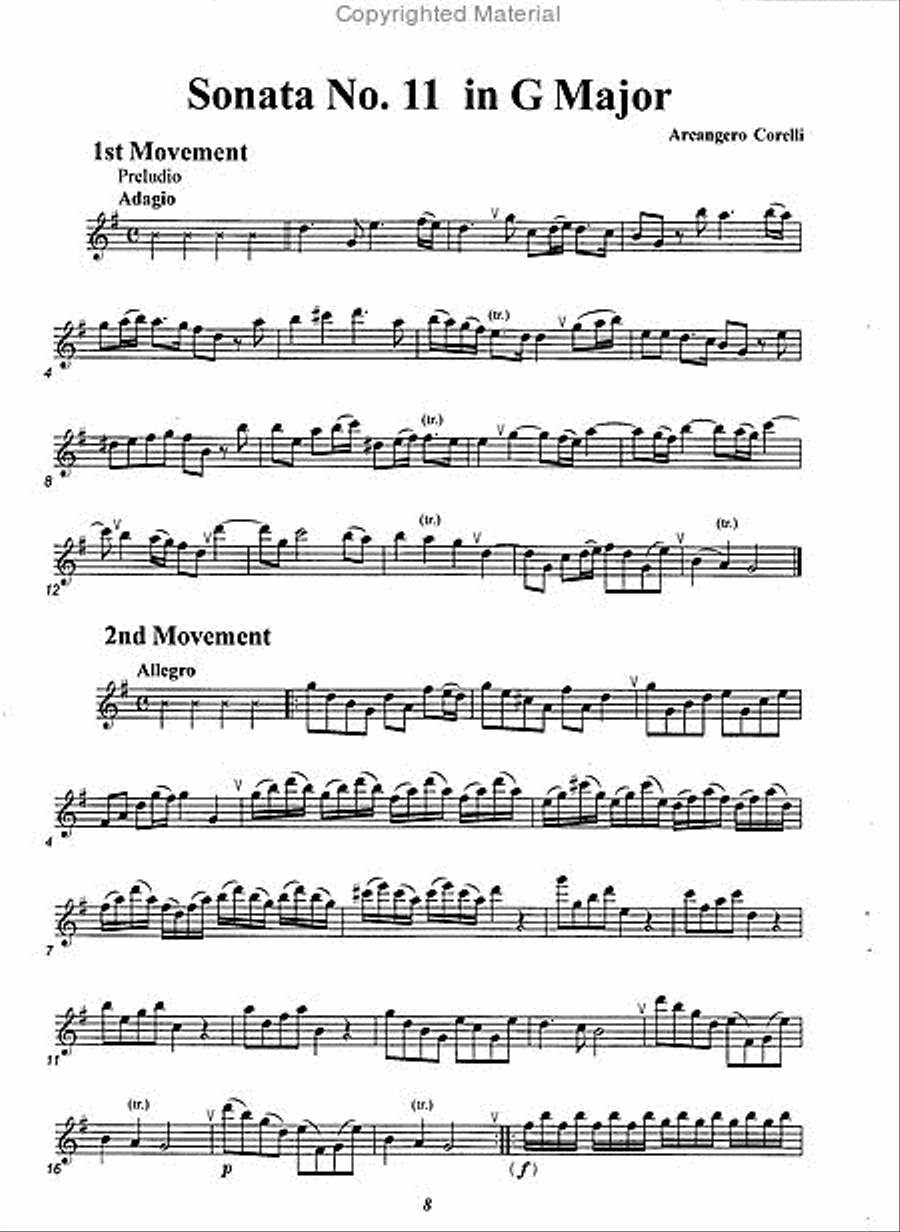 Sonata in G minor, Op. 5-11 image number null